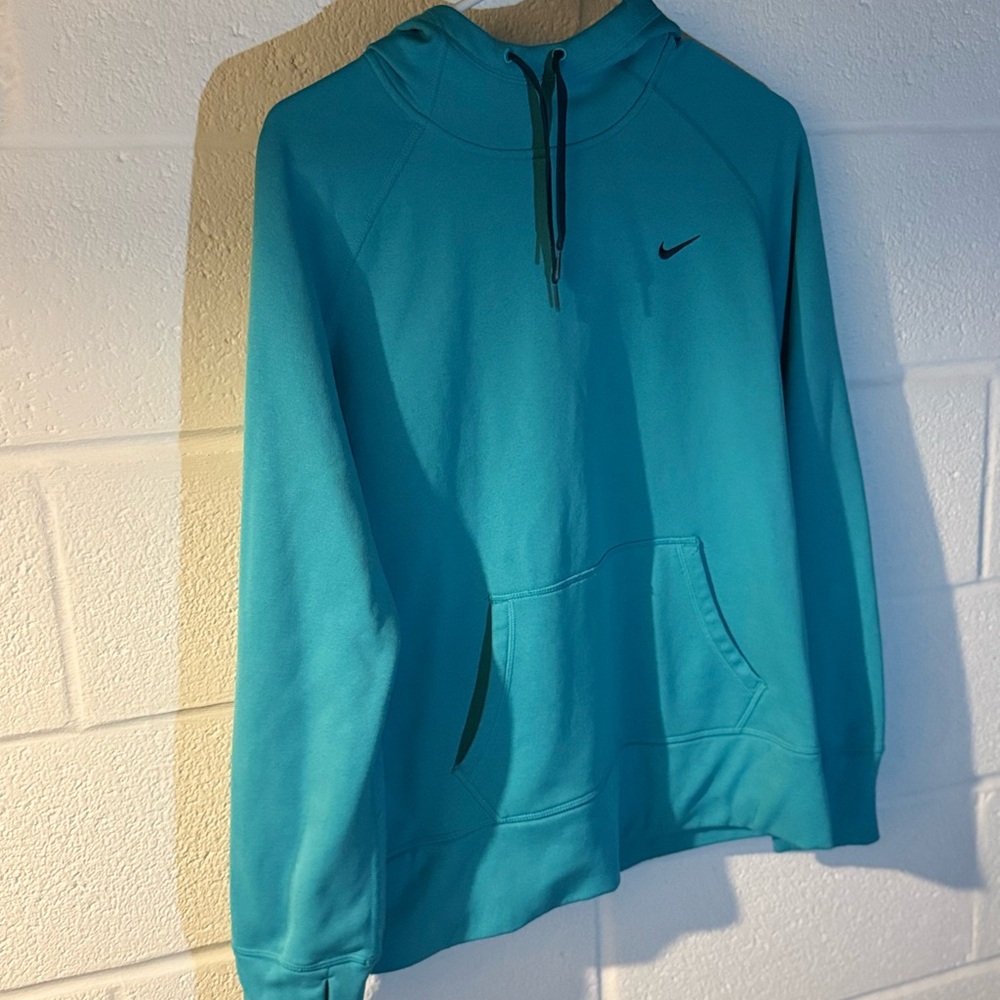 Nike womens Blue Hoodie Sweater